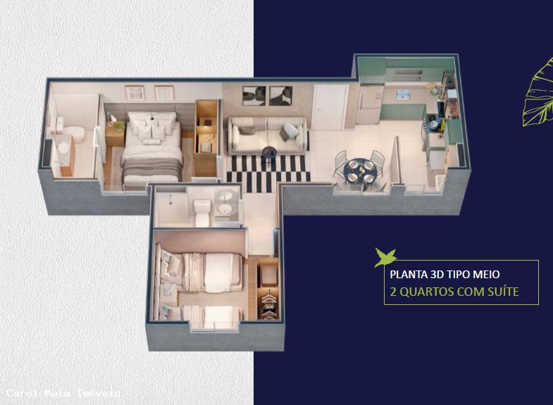 Apartamento à venda com 2 quartos, 47m² - Foto 4