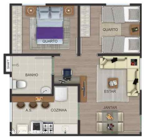 Apartamento à venda com 2 quartos, 43m² - Foto 8