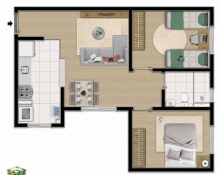 Apartamento à venda com 2 quartos, 43m² - Foto 22