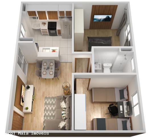 Apartamento à venda com 2 quartos, 41m² - Foto 8