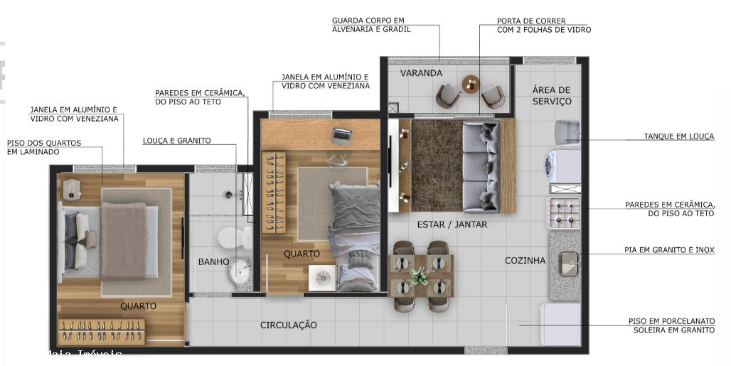 Apartamento à venda com 2 quartos, 43m² - Foto 18