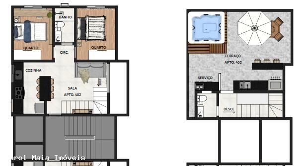 Cobertura à venda com 2 quartos, 33m² - Foto 12