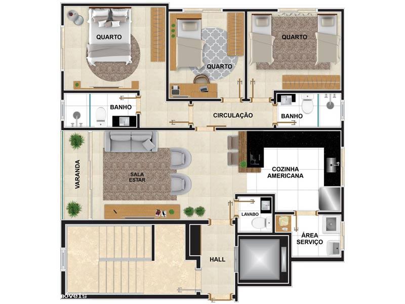 Apartamento à venda com 3 quartos, 84m² - Foto 5