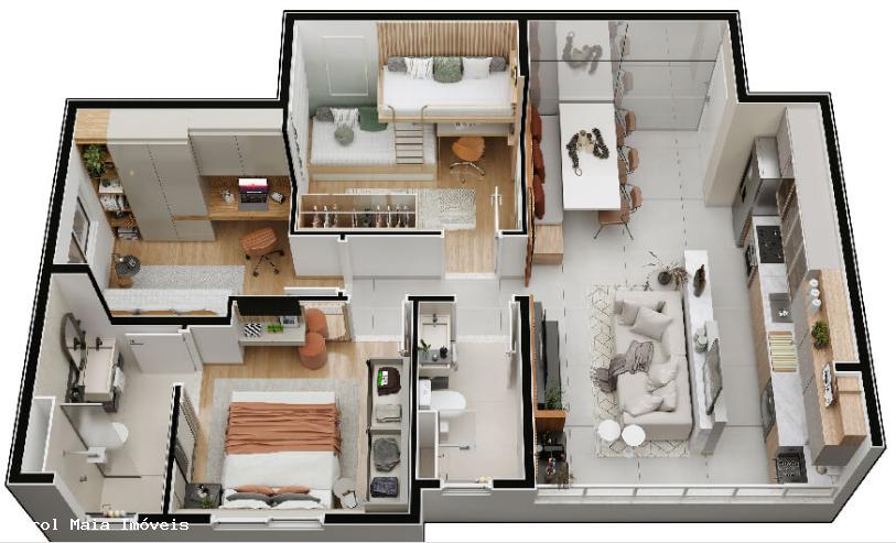 Apartamento à venda com 3 quartos, 59m² - Foto 23